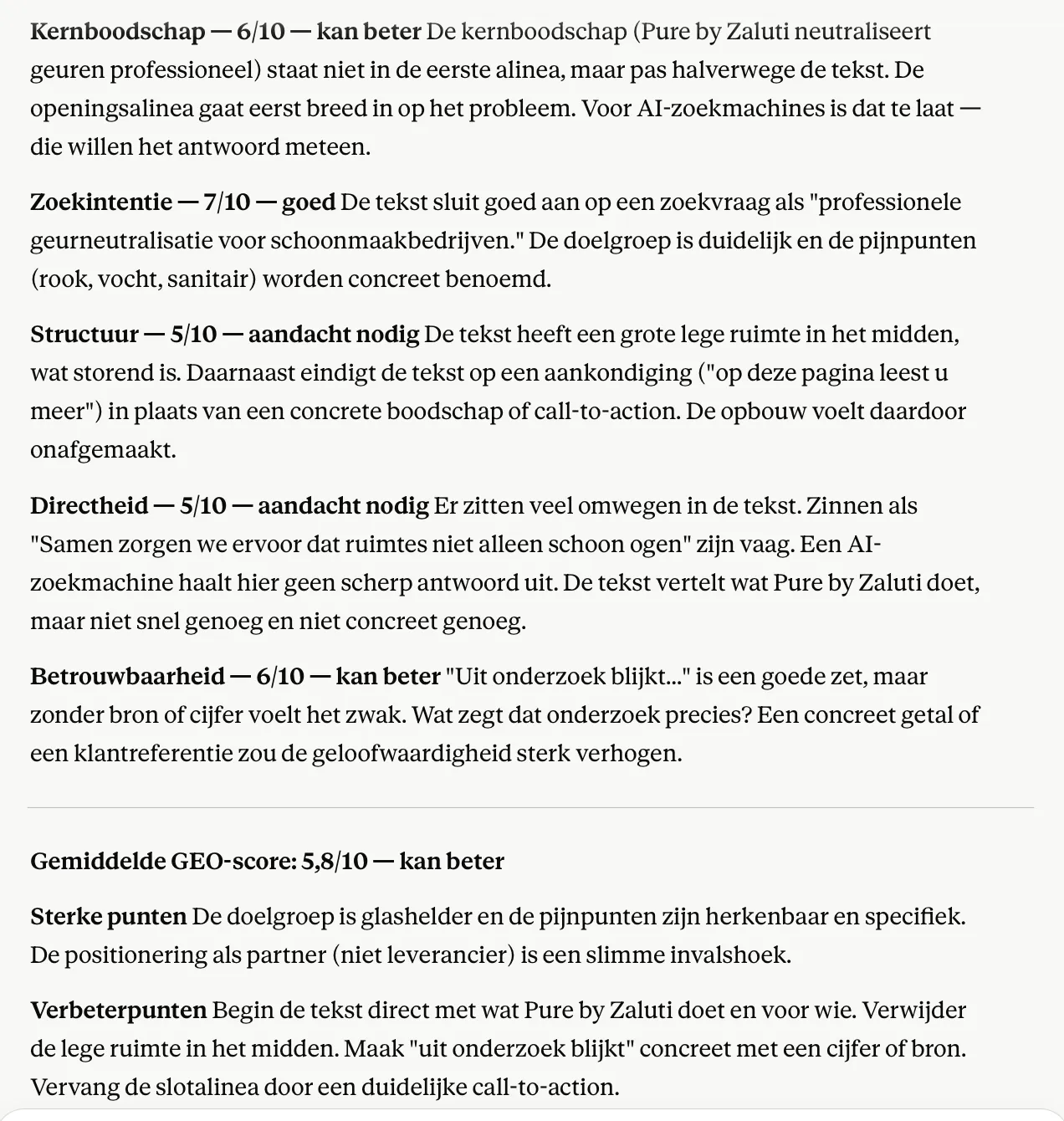Claude Tool Tekst 1 Eerste Keer