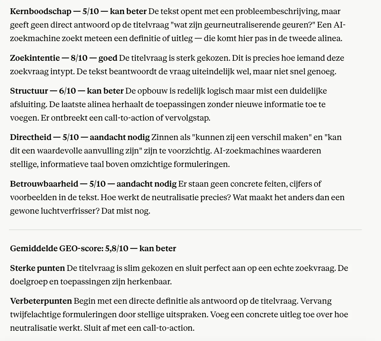 Claude Tool Tekst 2 Eerste Keer