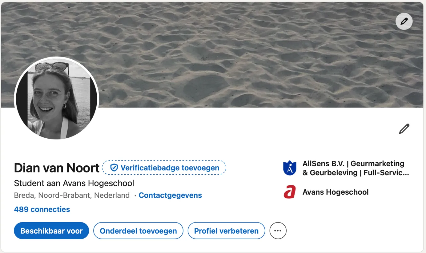 LinkedIn-profiel