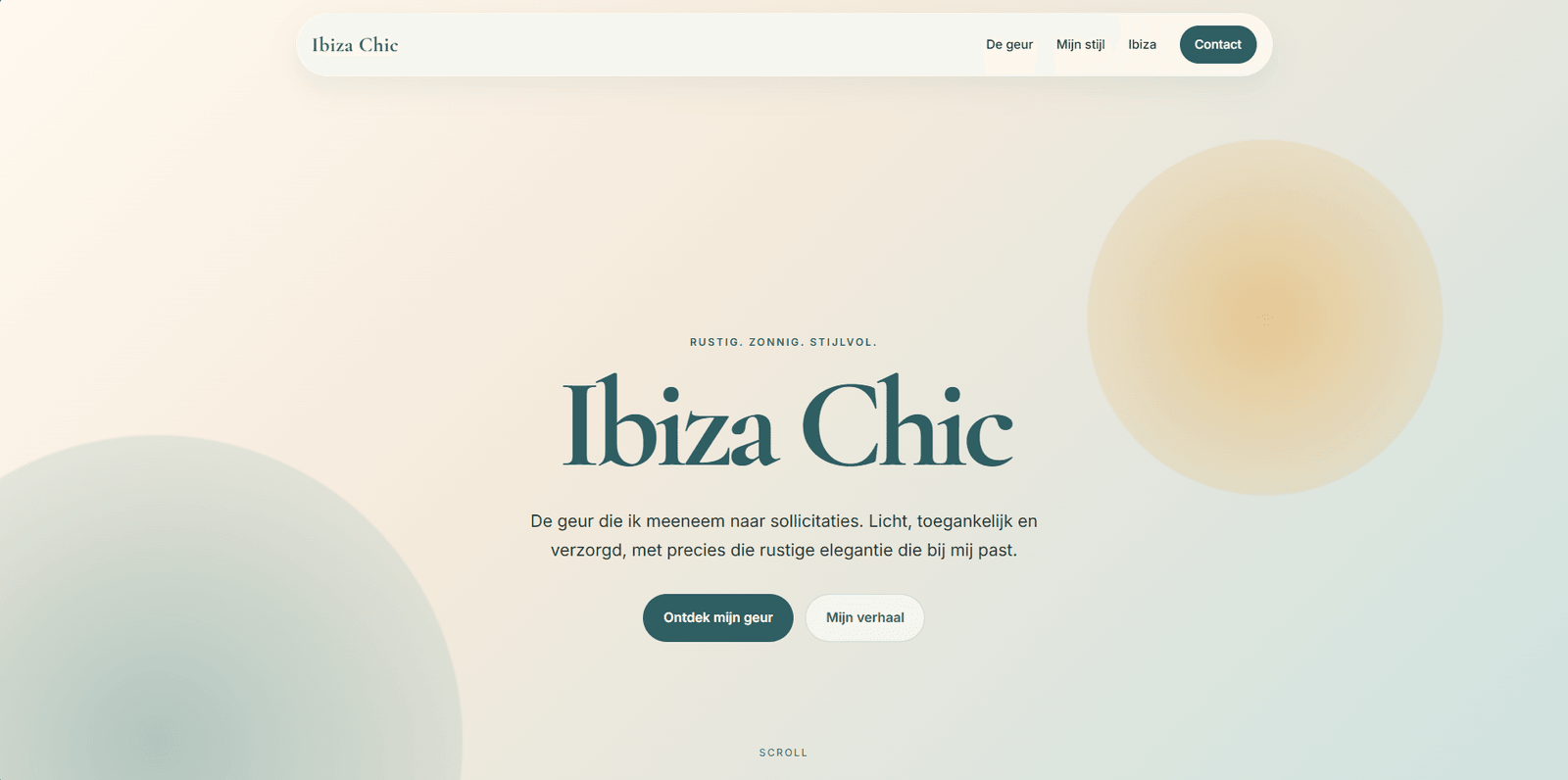 Website Ibiza Chic